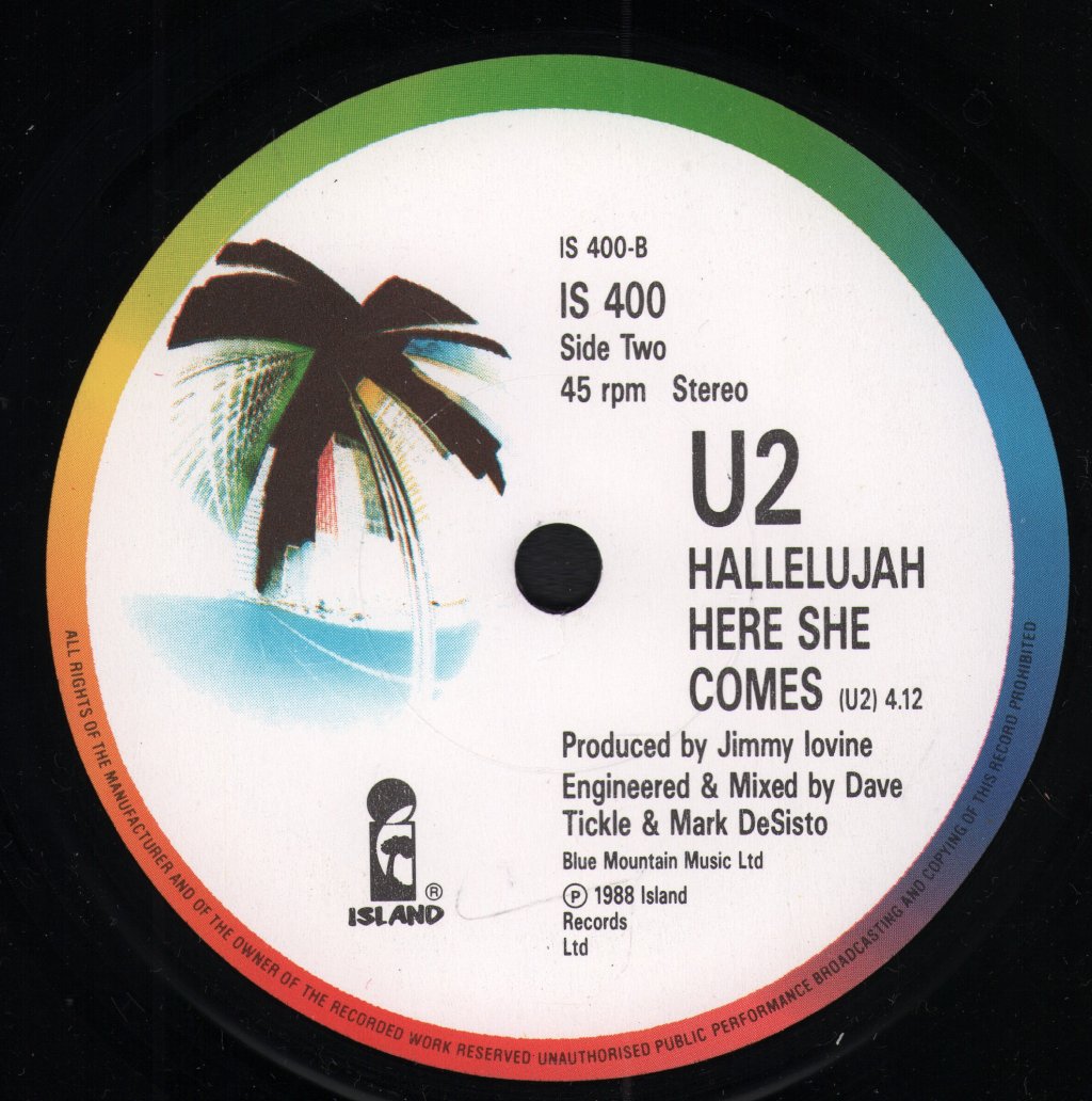 U2 - Desire - 7 Inch