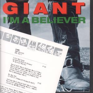 Giant - I'm A Believer - 7 Inch