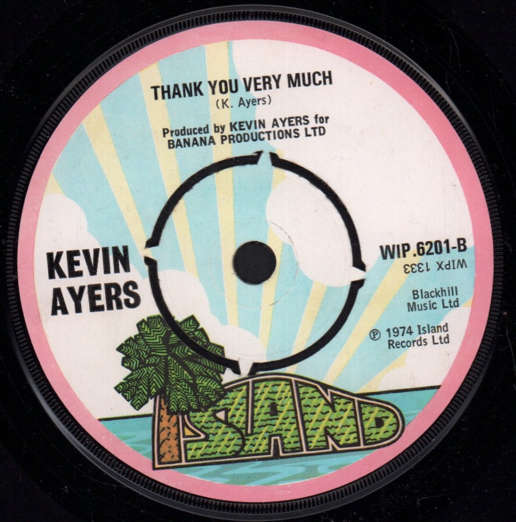 Kevin Ayers - After The Show - 7 Inch