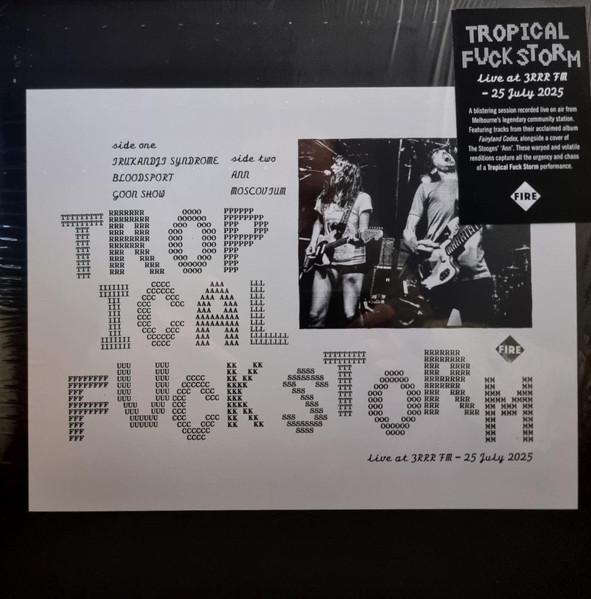 Tropical Fuck Storm - Live At 3rrr Fm - 25 July 2025 - 12 Inch