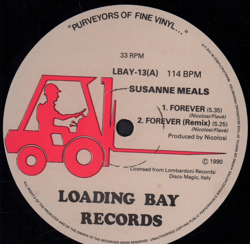 Susanne Meals/Linda Ross - Forever/Touch Me - 12 Inch