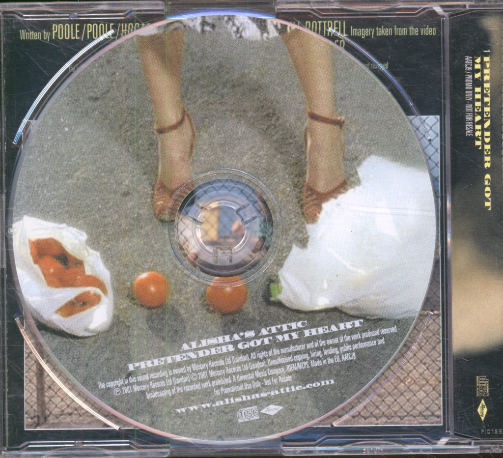 Alisha's Attic - Pretender Got My Heart - Cd