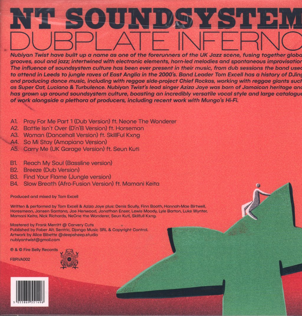Nubiyan Twist - NT Soundsystem (Dubplate Inferno) - Lp
