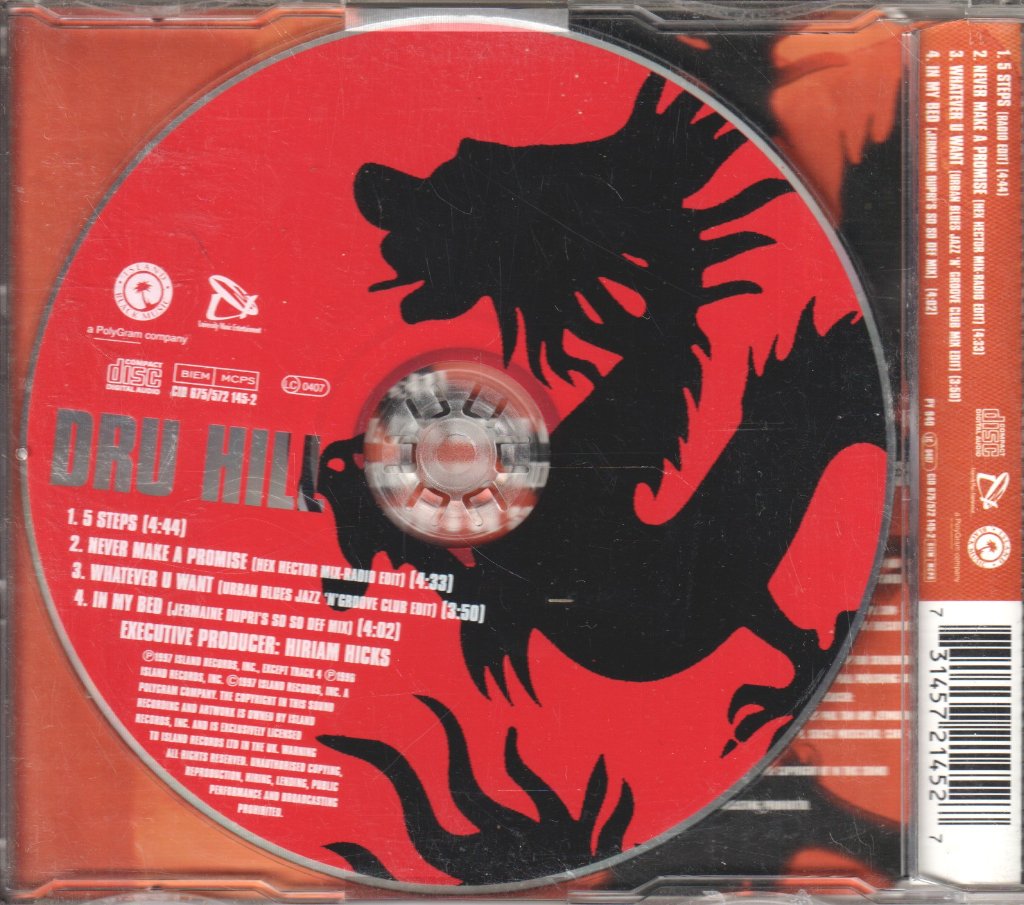 Dru Hill - 5 Steps - Cd