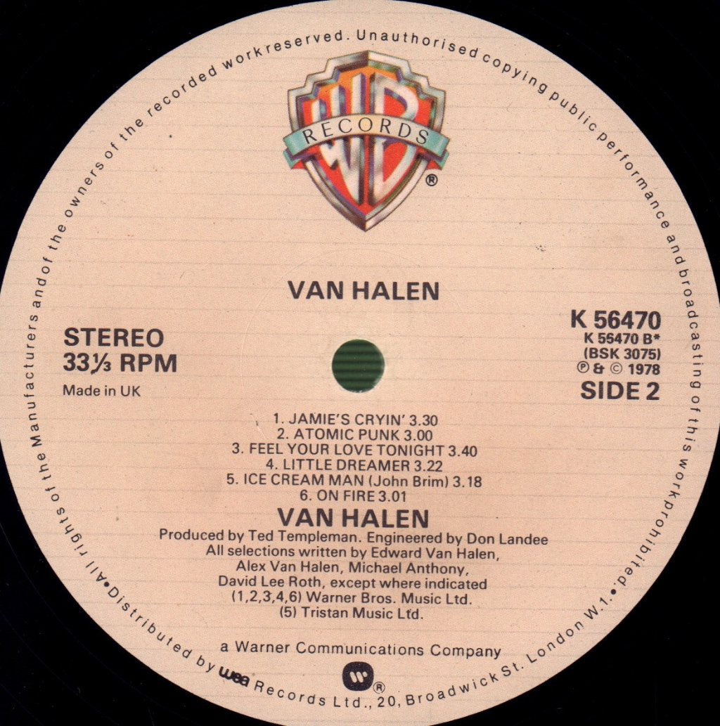 Van Halen - Van Halen - Lp