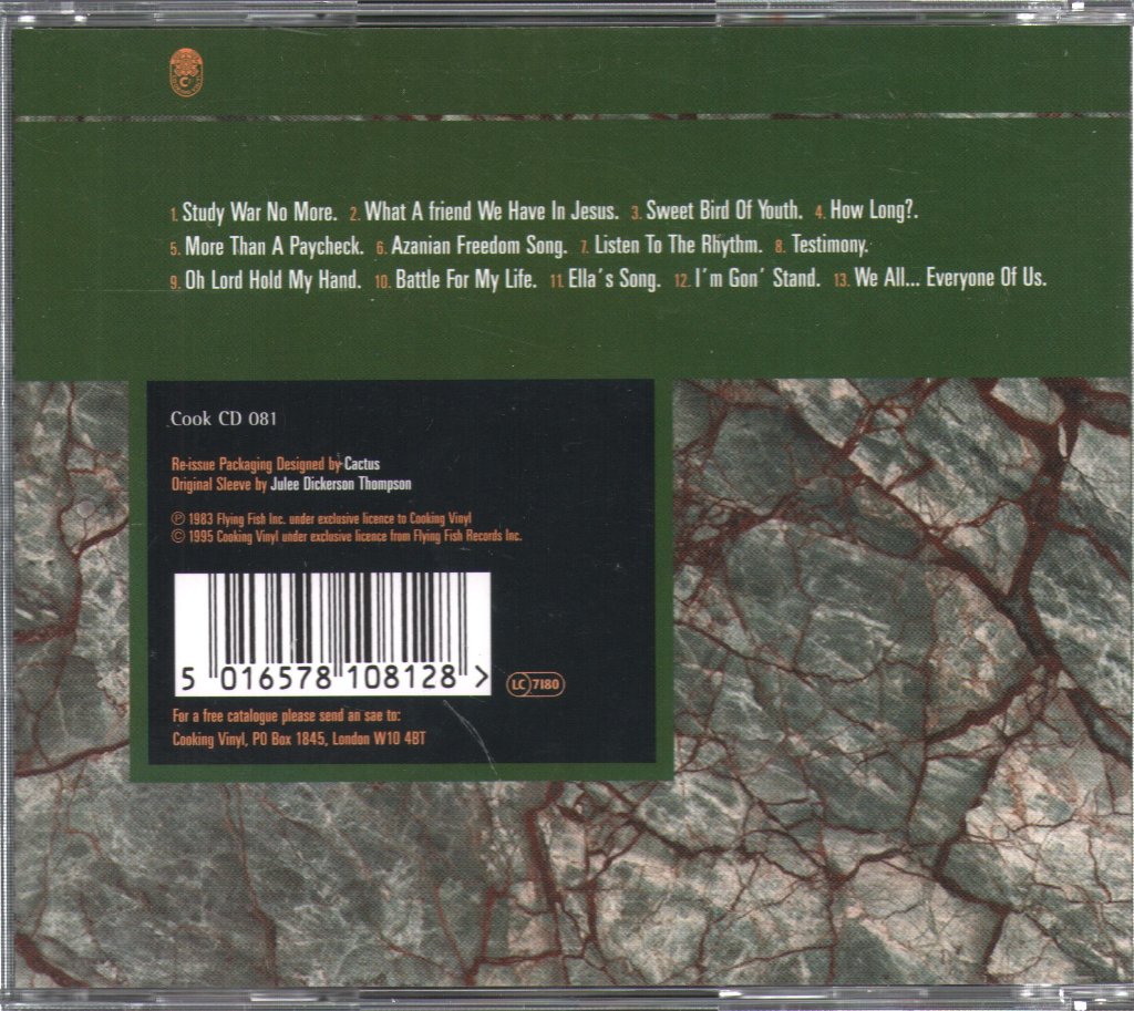 Sweet Honey In The Rock - We All...Everyone Of Us - Cd