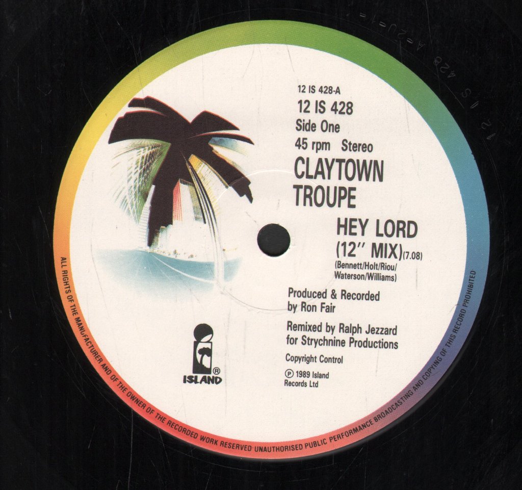 Claytown Troupe - Hey Lord - 12 Inch