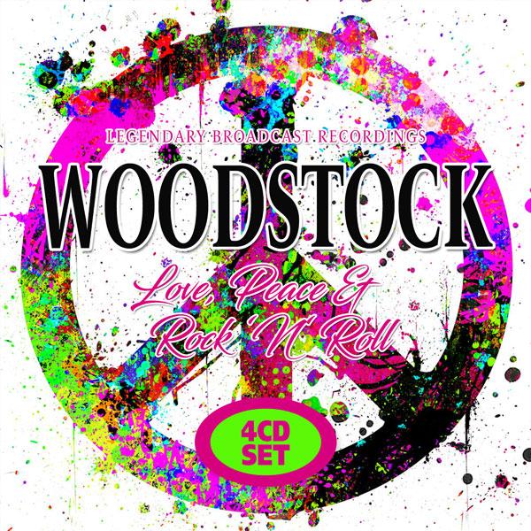 Various Artists - Woodstock - Love, Peace and Rock N Roll (4cd) - Cd Box Set