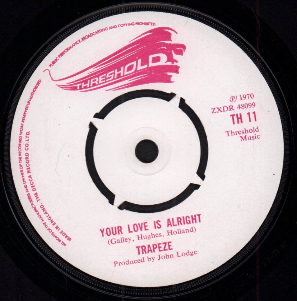 Trapeze - Coast To Coast - 7 Inch