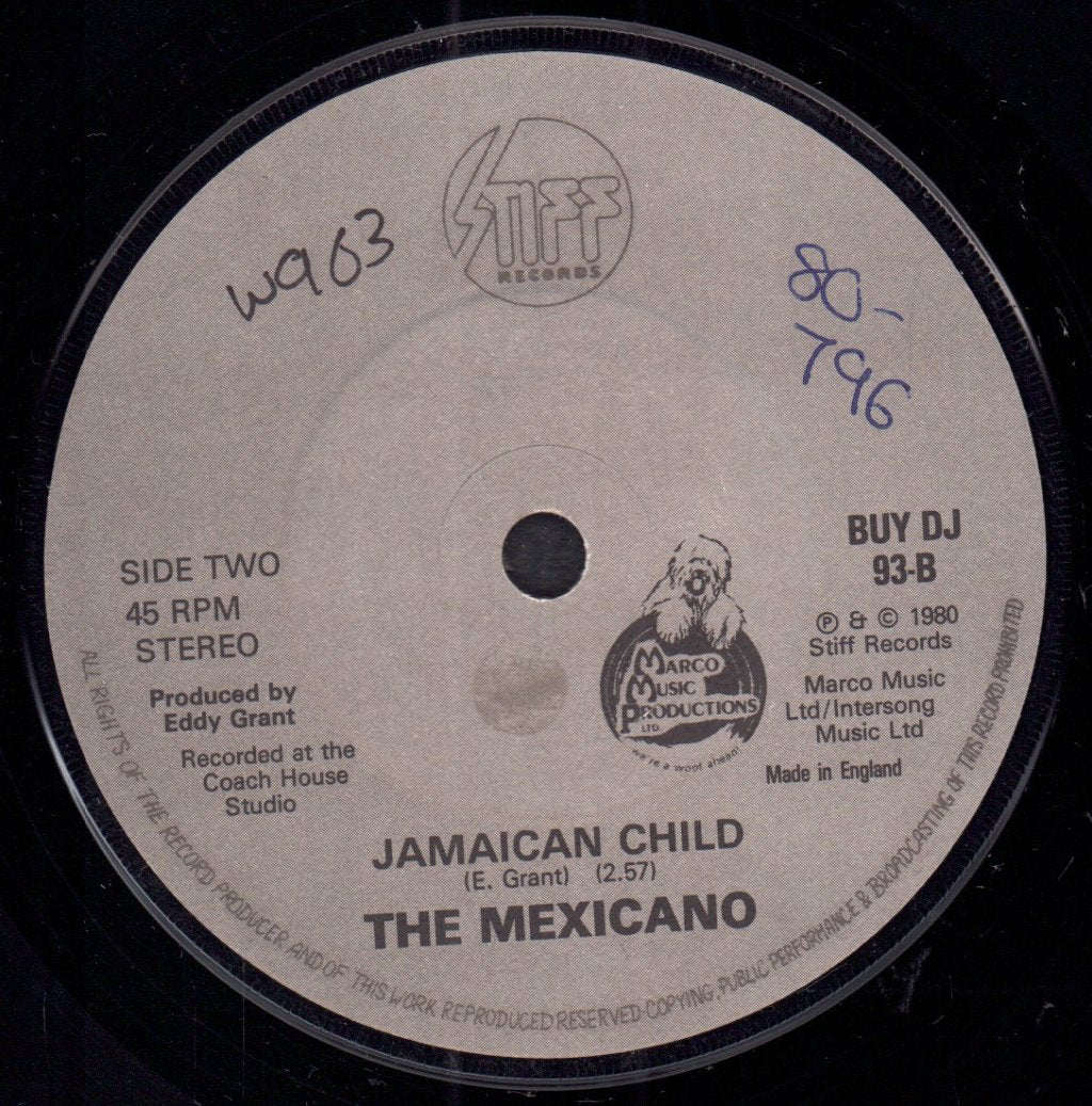Mexicano - Trial By Television - 7 Inch