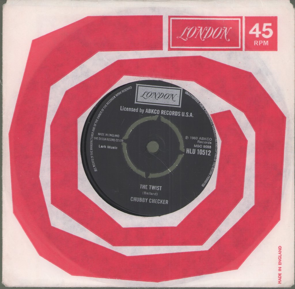 Chubby Checker - Let's Twist Again - 7 Inch