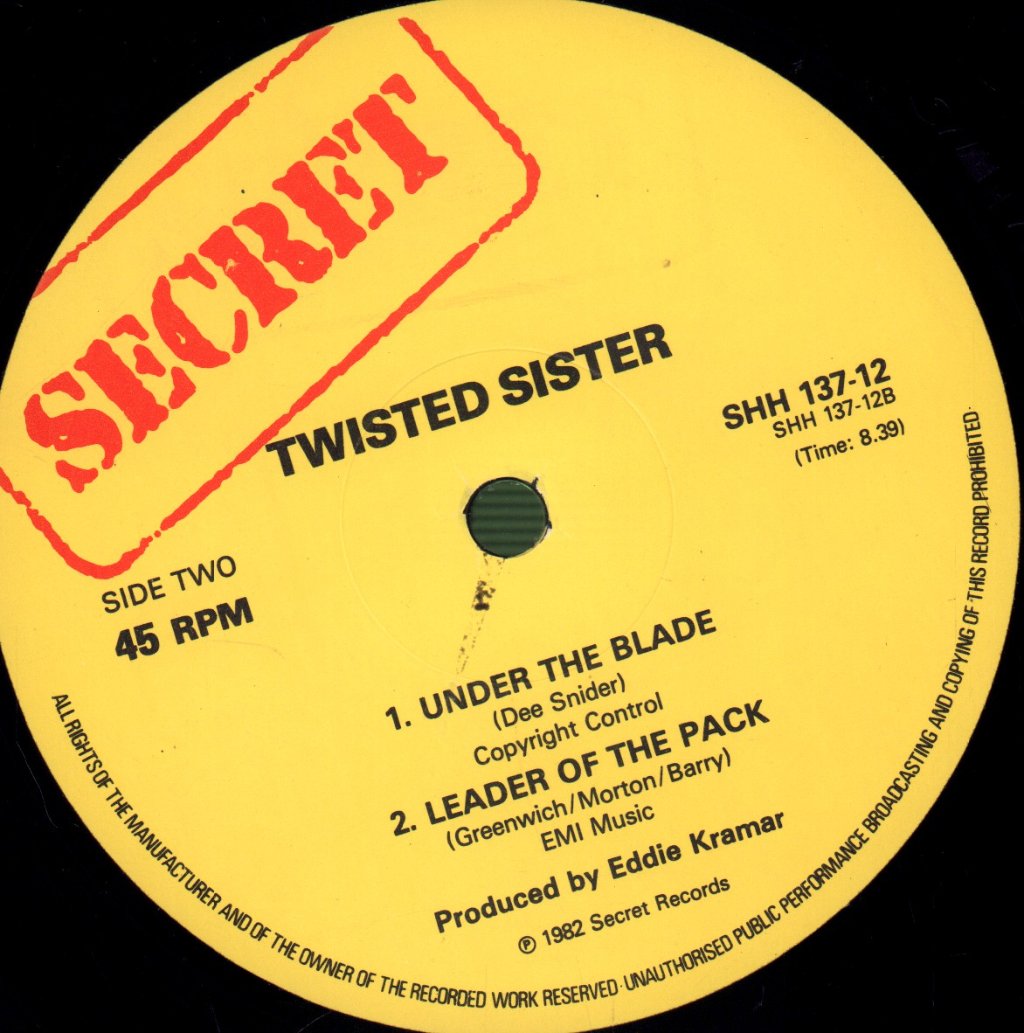 Twisted Sister - Ruff Cuts - Lp