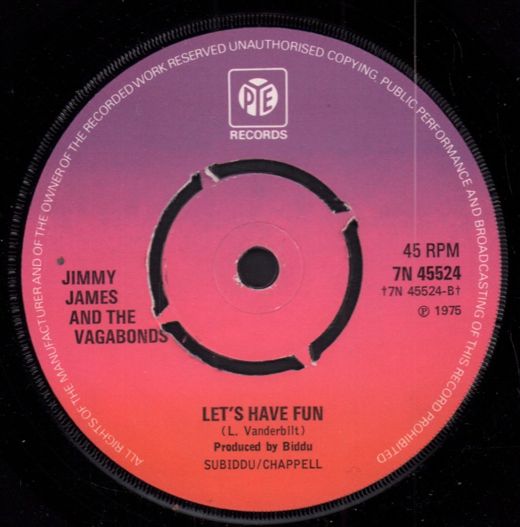 Jimmy James And The Vagabonds - Whatever Happened To The Love We Knew - 7 Inch