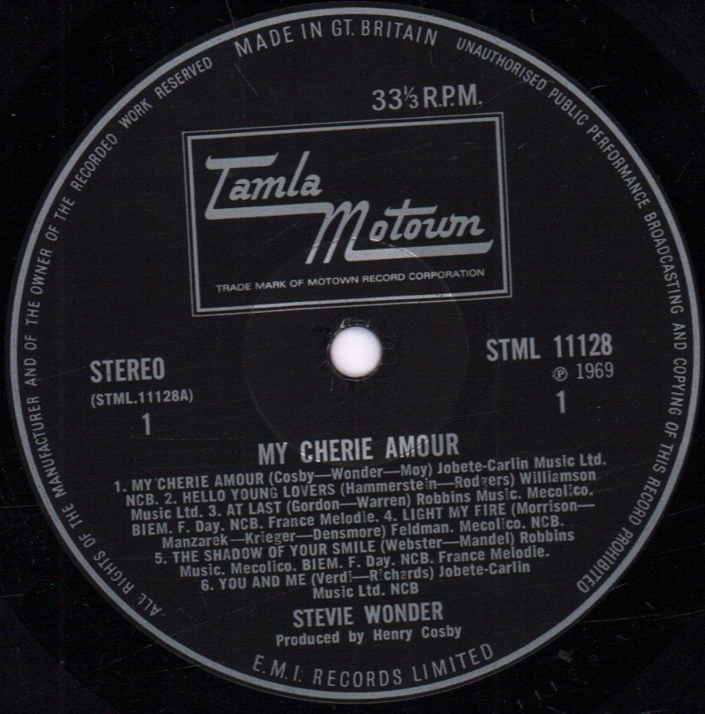Stevie Wonder - My Cherie Amour - Lp