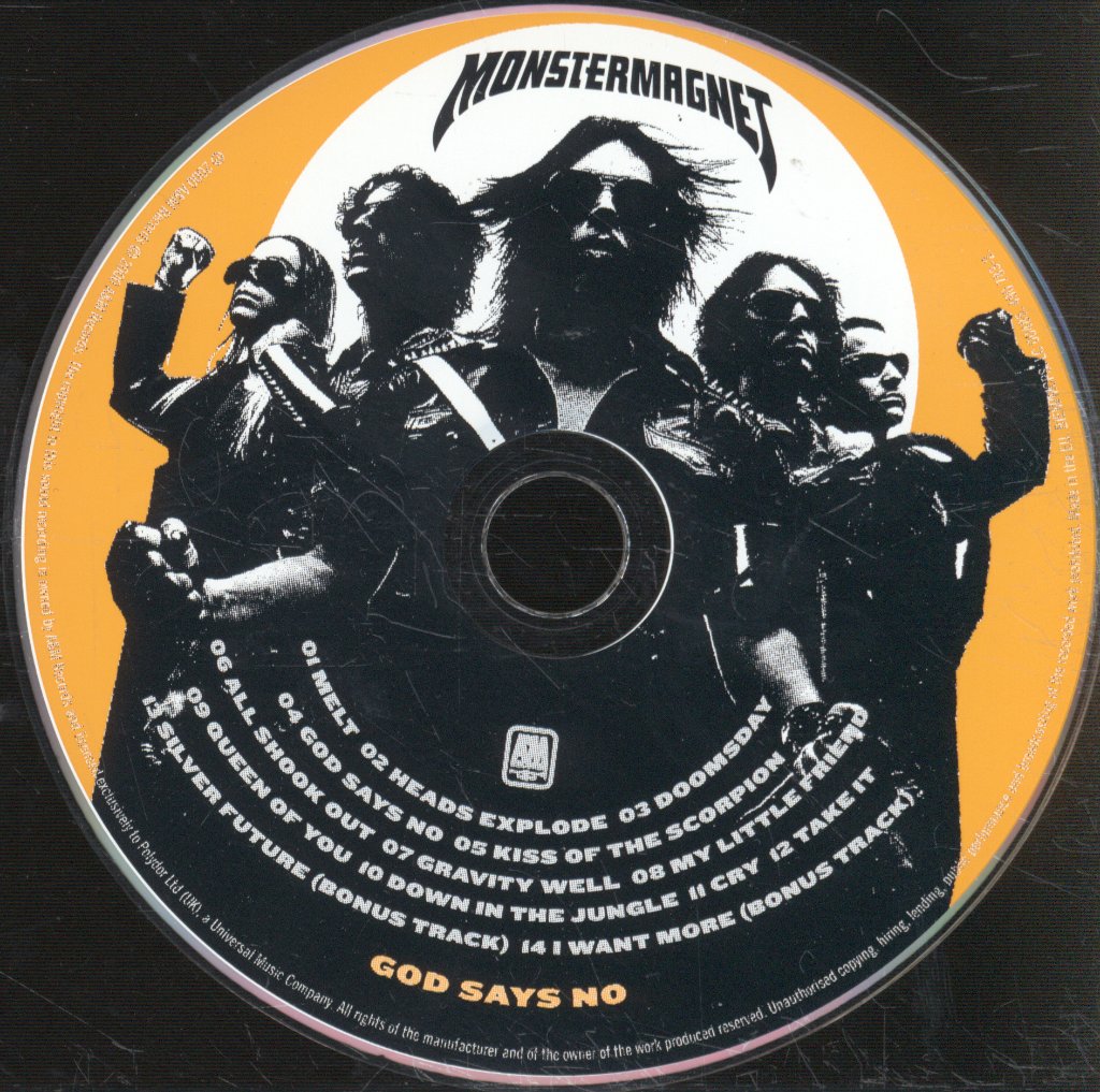 Monster Magnet - God Says No - Cd