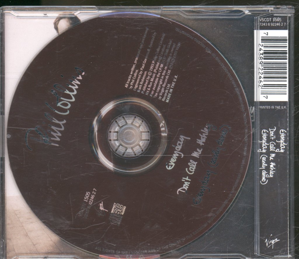 Phil Collins - Everyday - Cd
