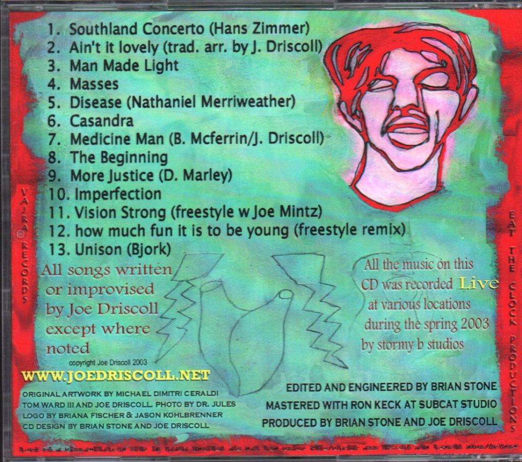 Joe Driscoll - little beat big - Cd