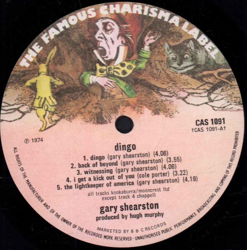 Gary Shearston - Dingo - Lp