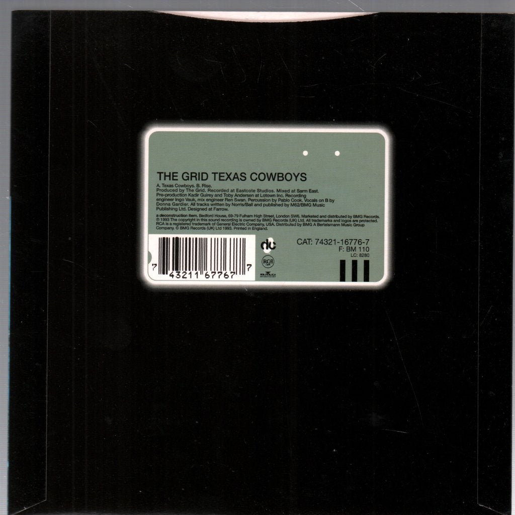 Grid - Texas Cowboys - 7 Inch