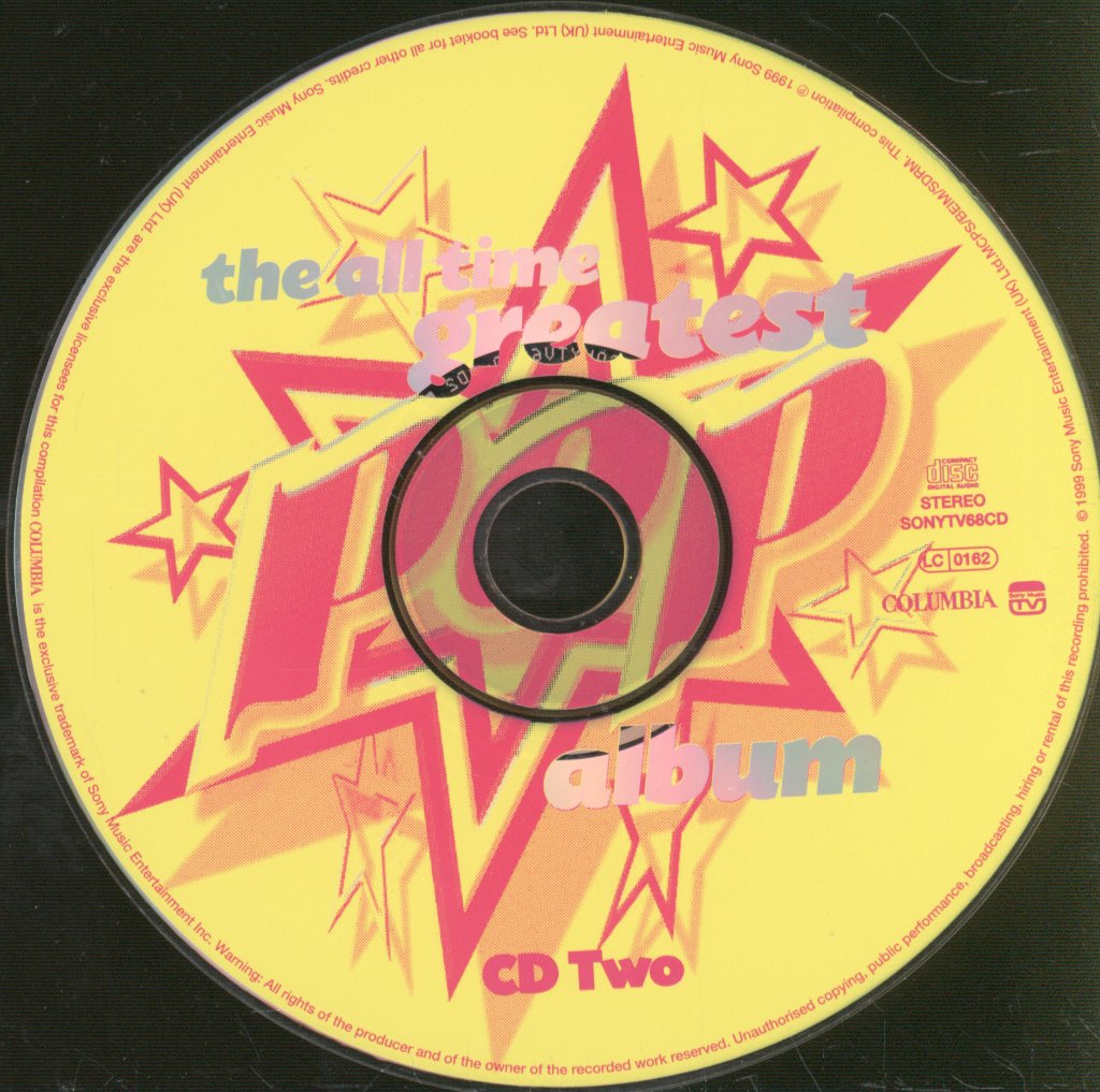 Various Artists - All Time Greatest Pop Album - Double Cd