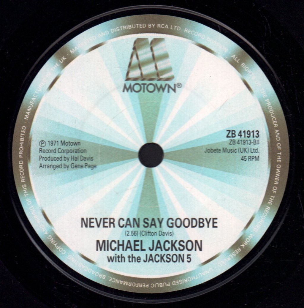 Michael Jackson - I Want You Back - 7 Inch