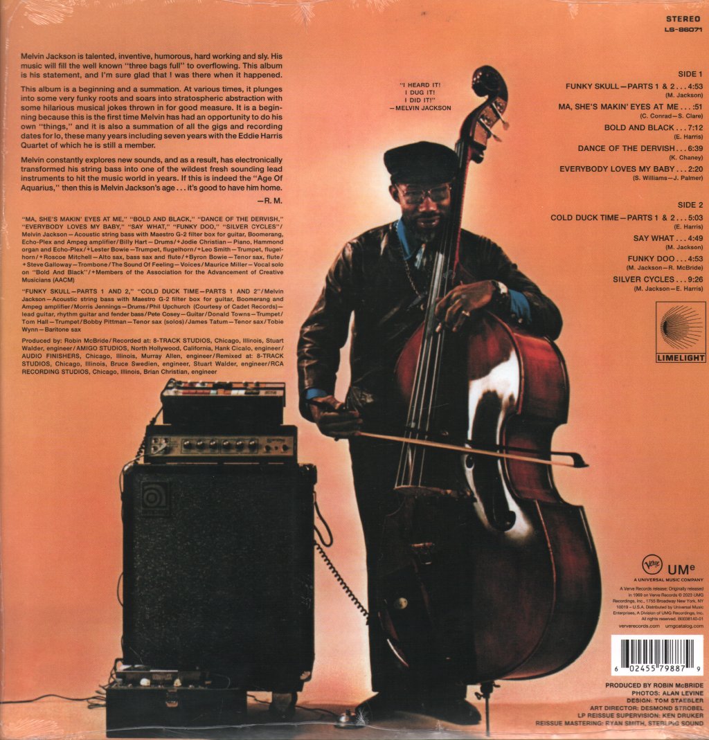 Melvin Jackson - Funky Skull - Lp