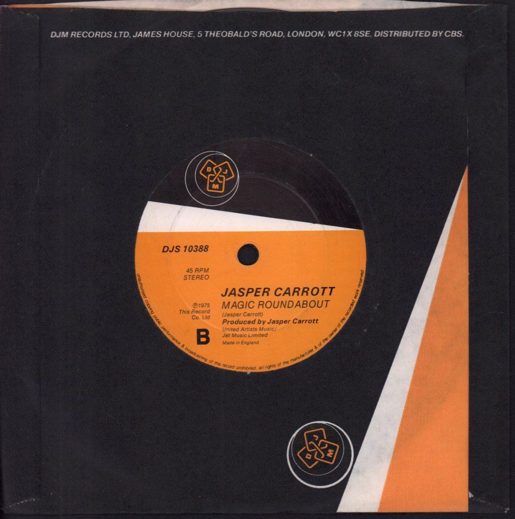 Jasper Carrott - Funky Moped - 7 Inch