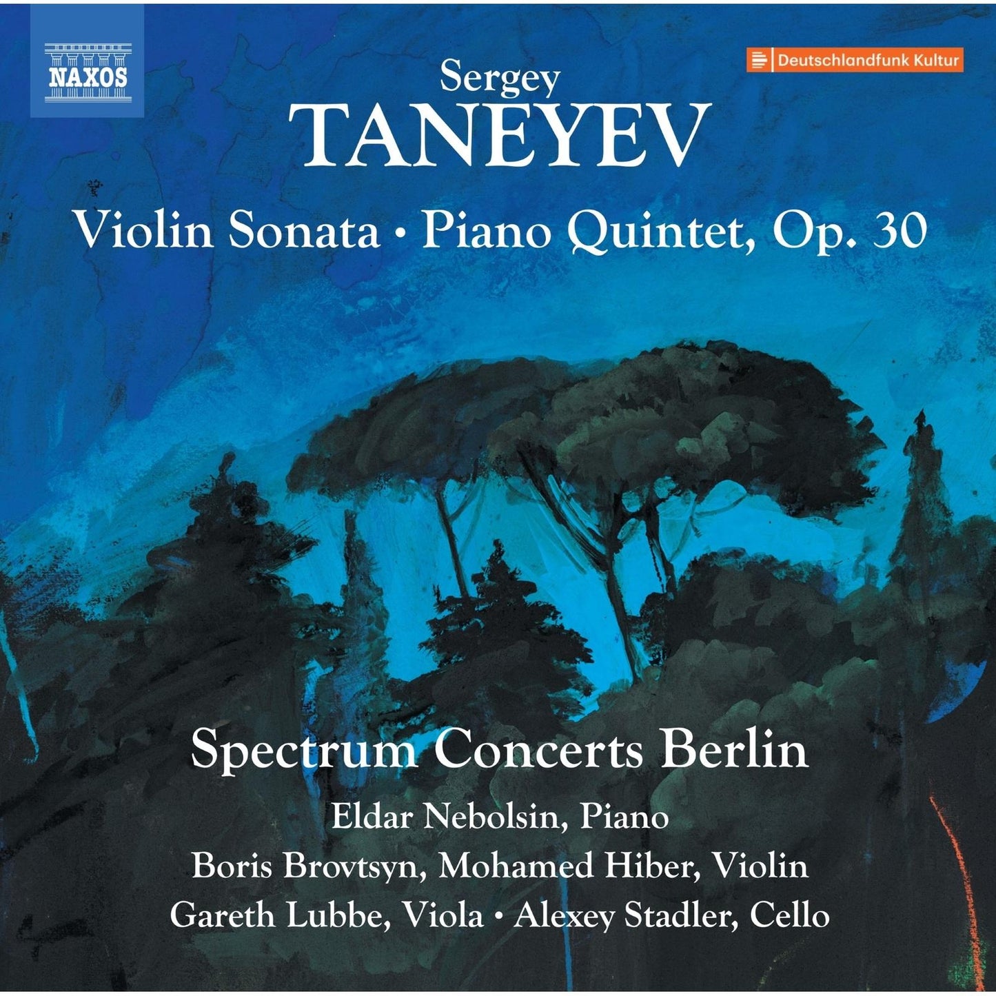 Spectrum Concerts Berlin - Sergey Taneyev: Violin Sonata; Piano Quintet, Op. 30 - Cd