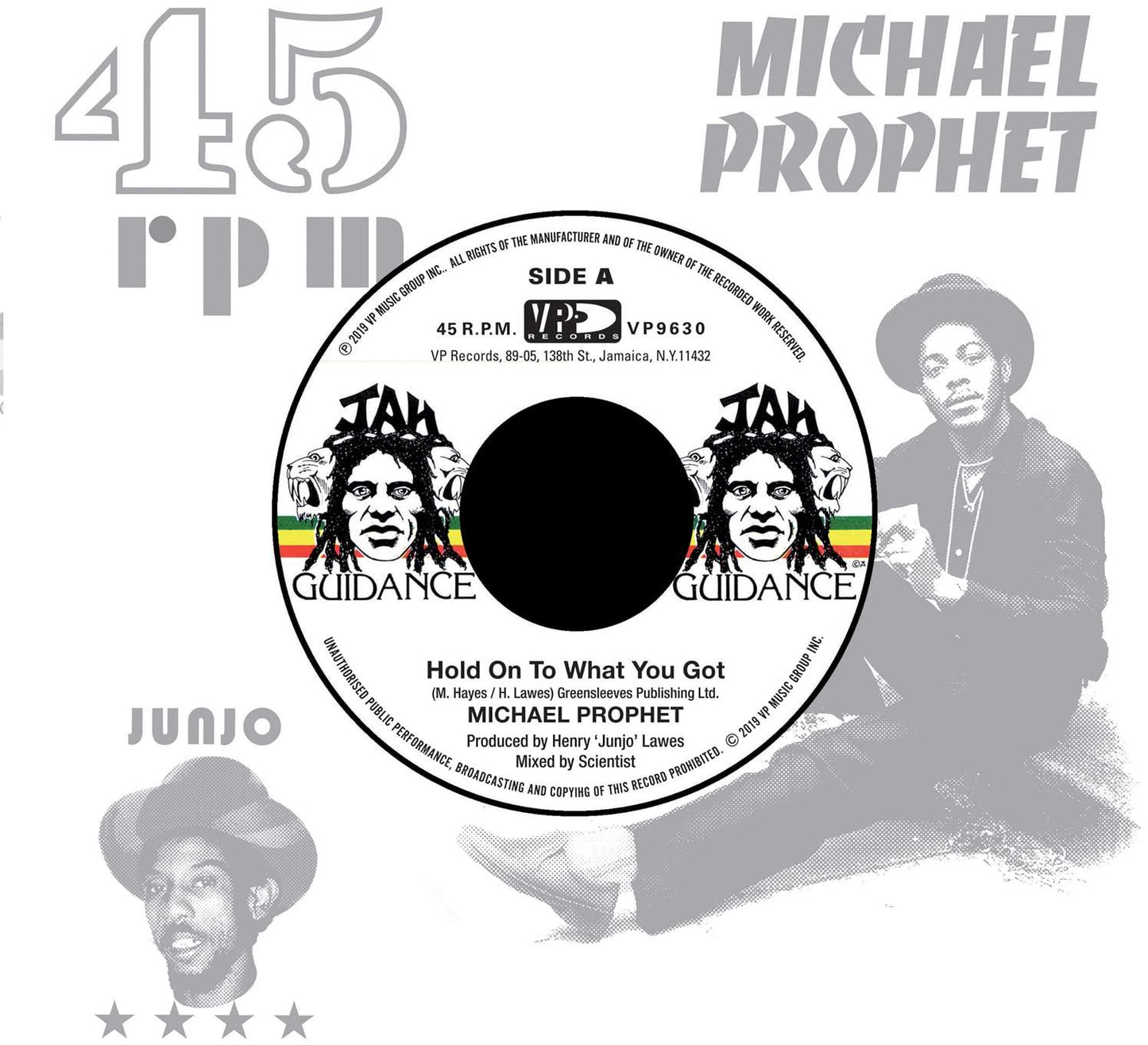 Michael Prophet - Hold On To What You Got - 7 Inch