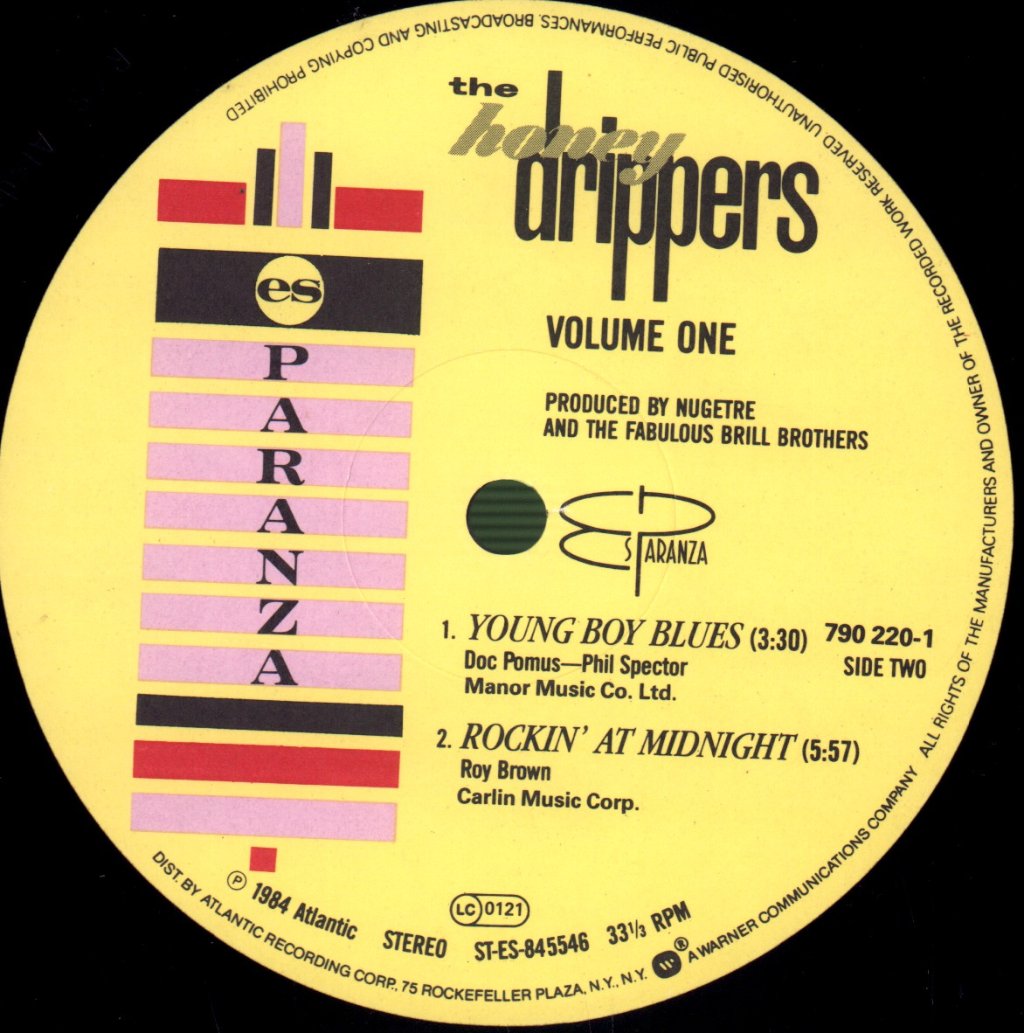 Honey Drippers - Volume One - Lp