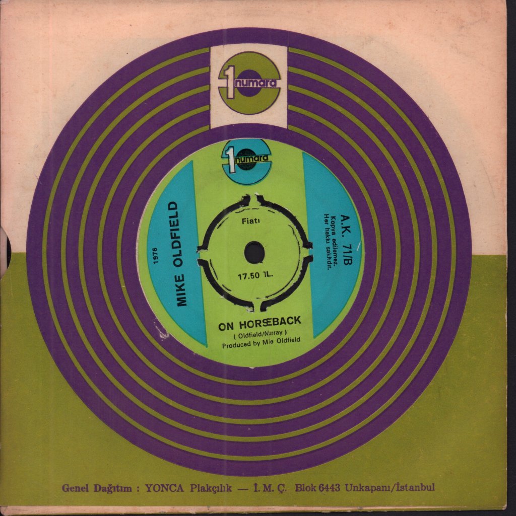 Mike Oldfield - In Dulci Jubilo - 7 Inch