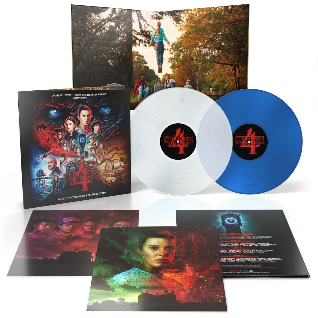 Kyle Dixon And Michael Stein - Stranger Things 4 Volume 1 (Original Score From The Netflix Series) - Double Lp