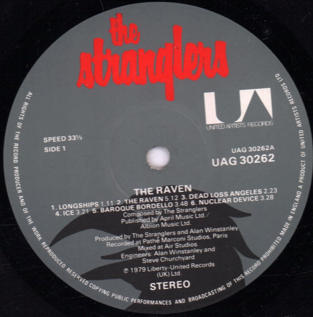 Stranglers - Raven - Lp