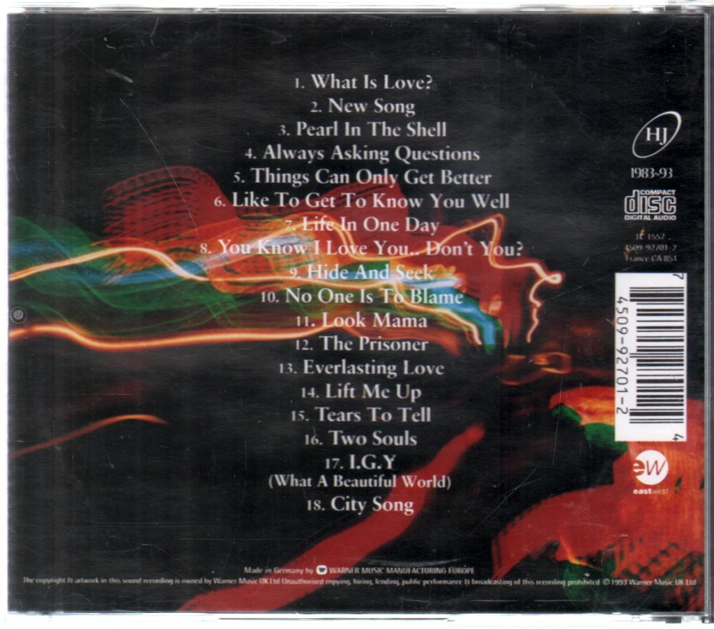 Howard Jones - Best Of Howard Jones - Cd
