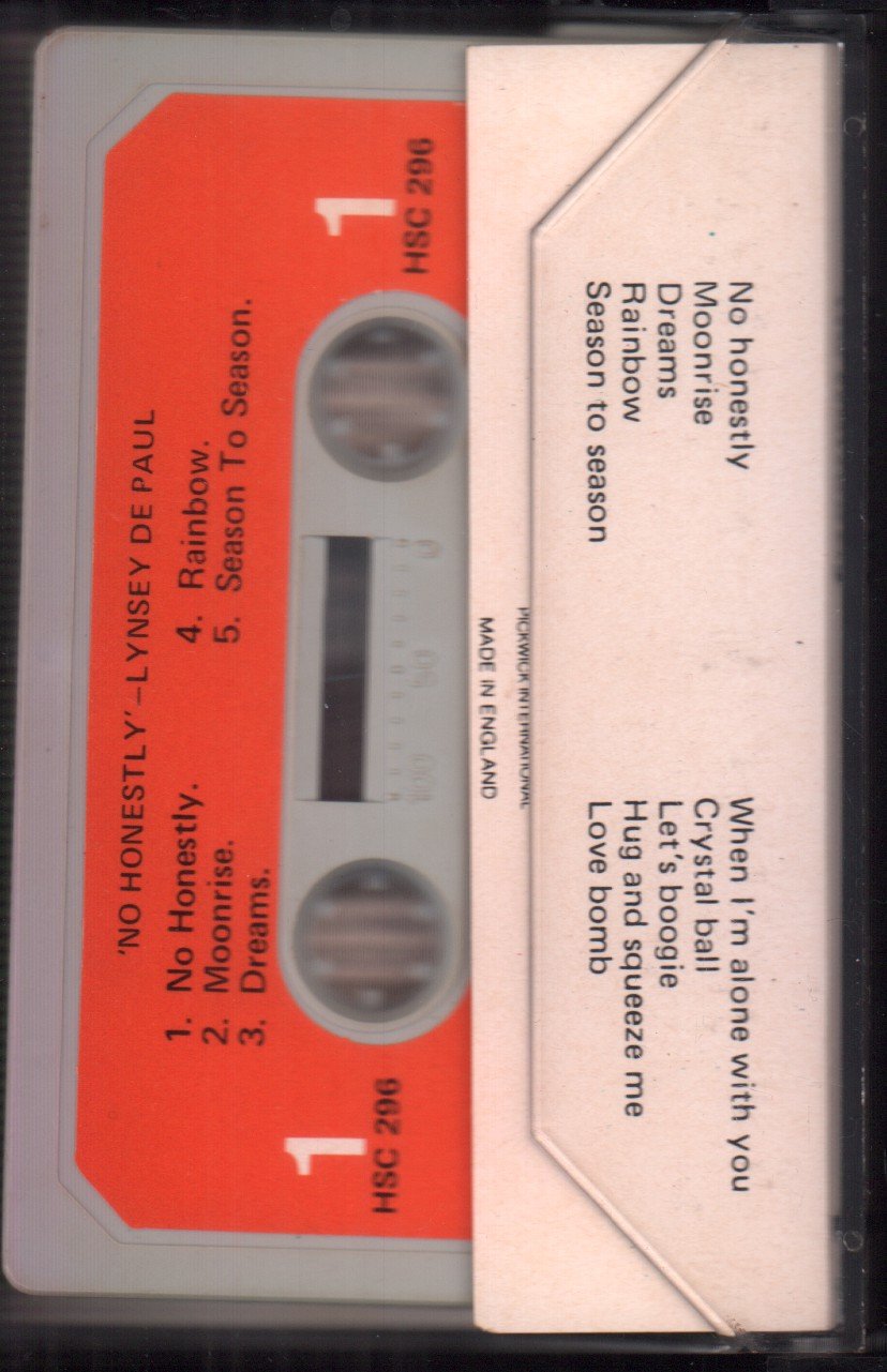 Lynsey De Paul - No Honestly - Cassette