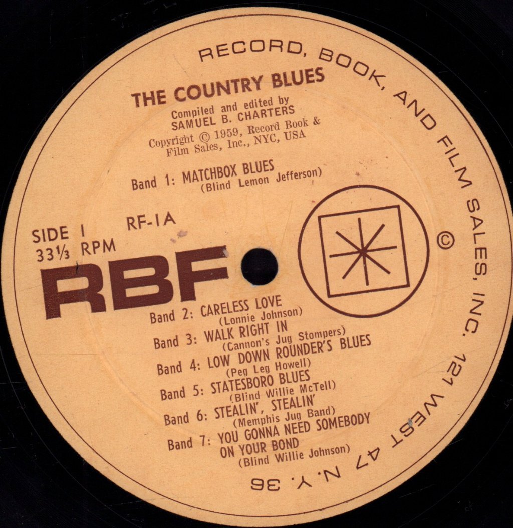Various Artists - Country Blues - Lp