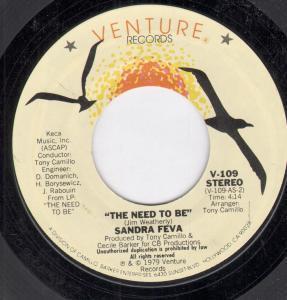 Sandra Feva - Need To Be - 7 Inch