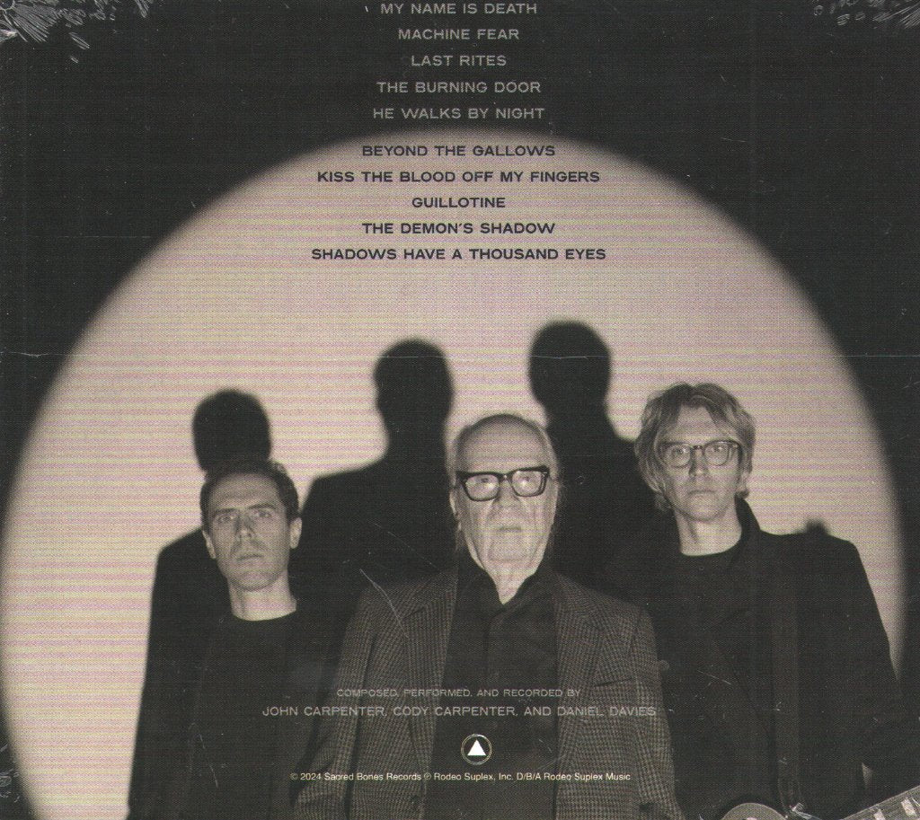 John Carpenter, Cody Carpenter and Daniel Davies - Lost Themes IV: Noir - Cd