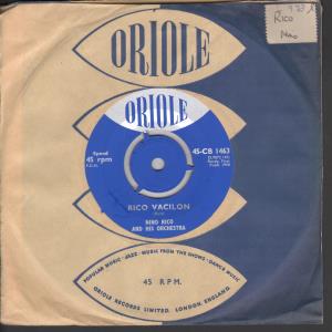 Nino Rico And His Orchestra - Rico Vacilon - 7 Inch