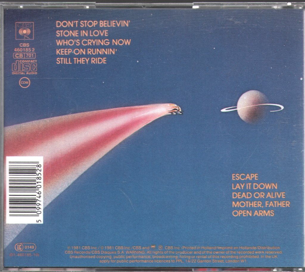 Journey - Escape - Cd