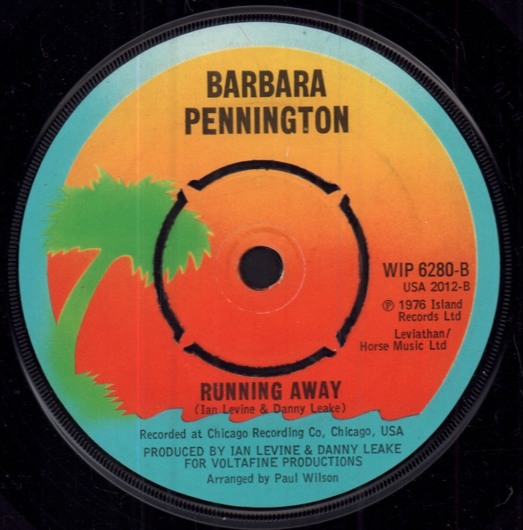 Barbara Pennington - Running In Another Direction - 7 Inch