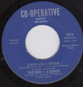 Don And 4 Group - A Man And A Woman - 7 Inch