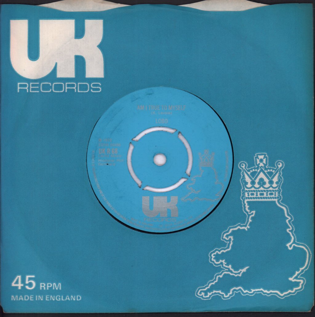 Lobo - I'd Love You To Want Me - 7 Inch