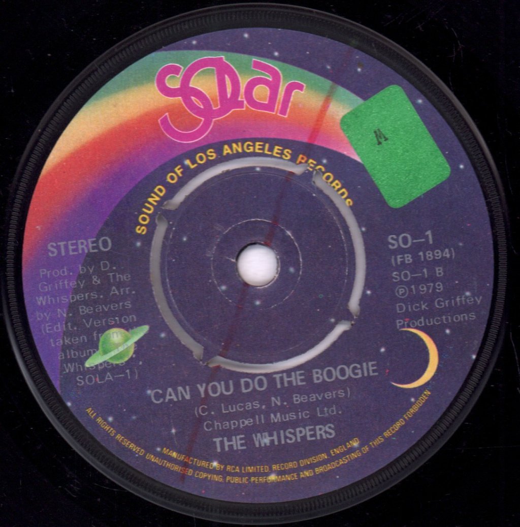 Whispers - And The Beat Goes On - 7 Inch