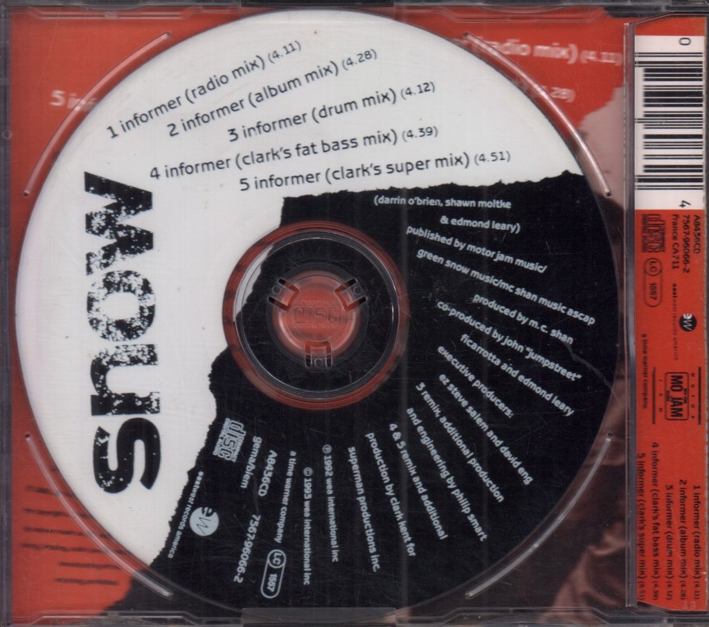 Snow (90'S Artist) - Informer - Cd
