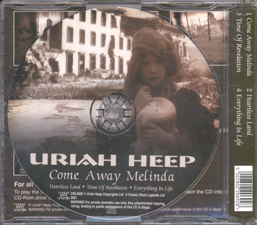 Uriah Heep - Come Away Melinda - Cd