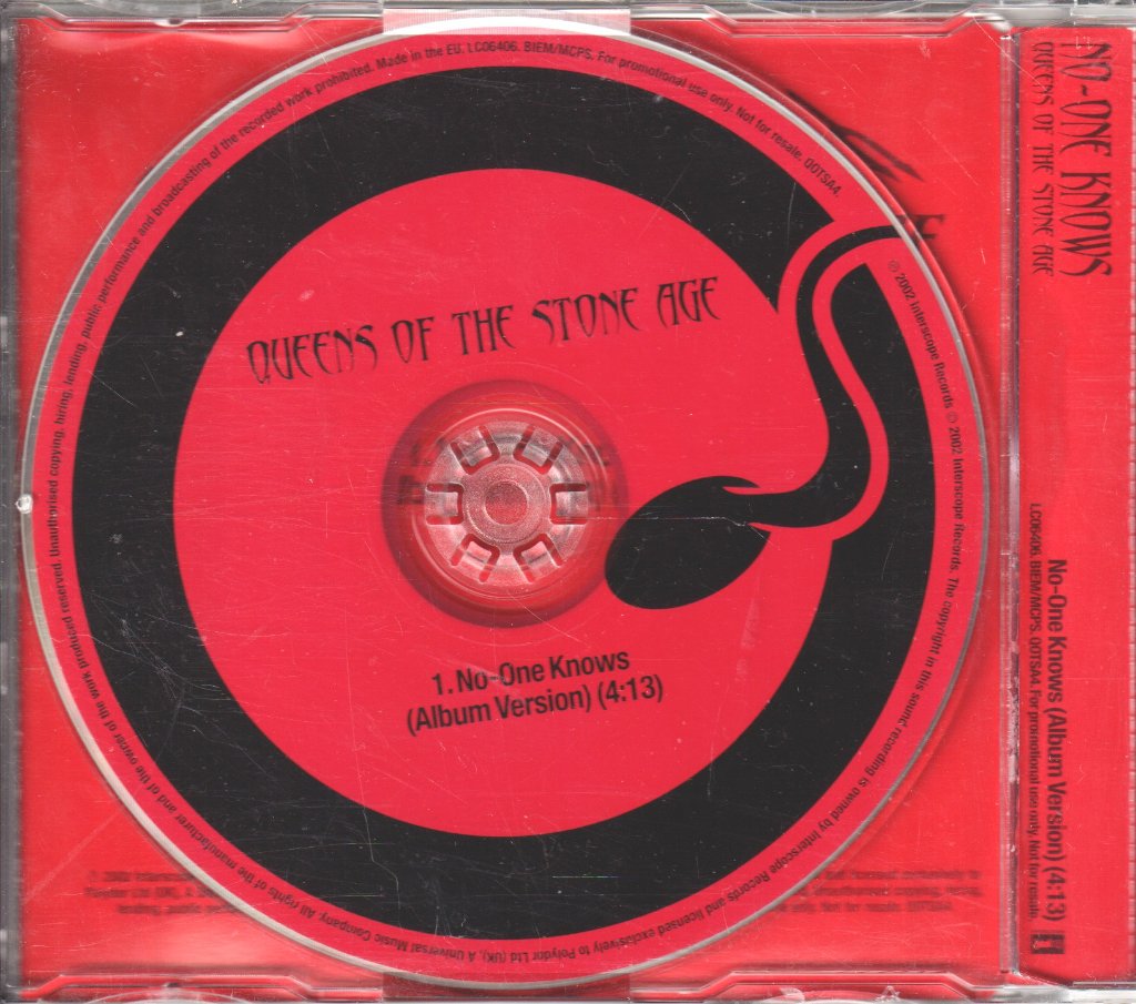 Queens Of The Stone Age - No One Knows - Cd