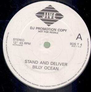 Billy Ocean - Stand And Deliver - 12 Inch