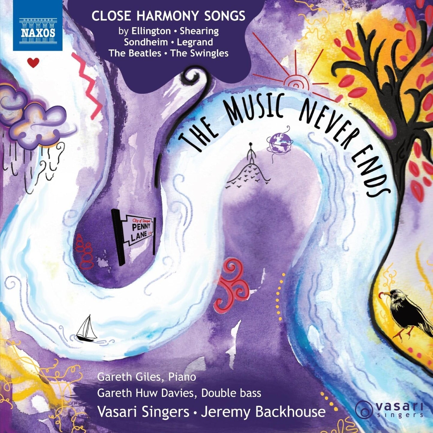 Vasari Singers, Jeremy Backhouse - Music Never Ends - Cd