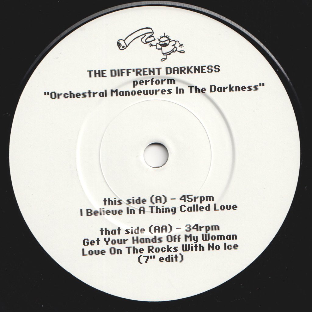 Diff'rent Darkness - Orchestral Manoeuvres In The Darkness - 7 Inch